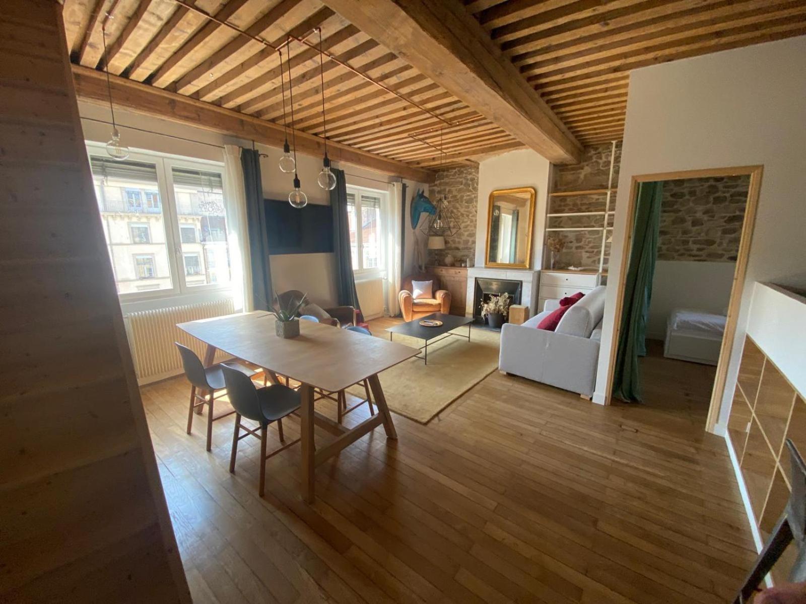 Appartement T3 Hyper Centre De Lyon, Super Vue Fourviere Exterior photo