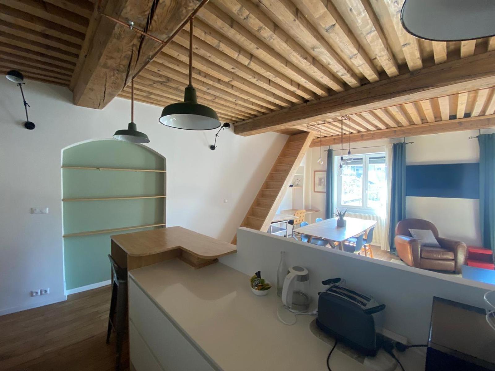 Appartement T3 Hyper Centre De Lyon, Super Vue Fourviere Exterior photo