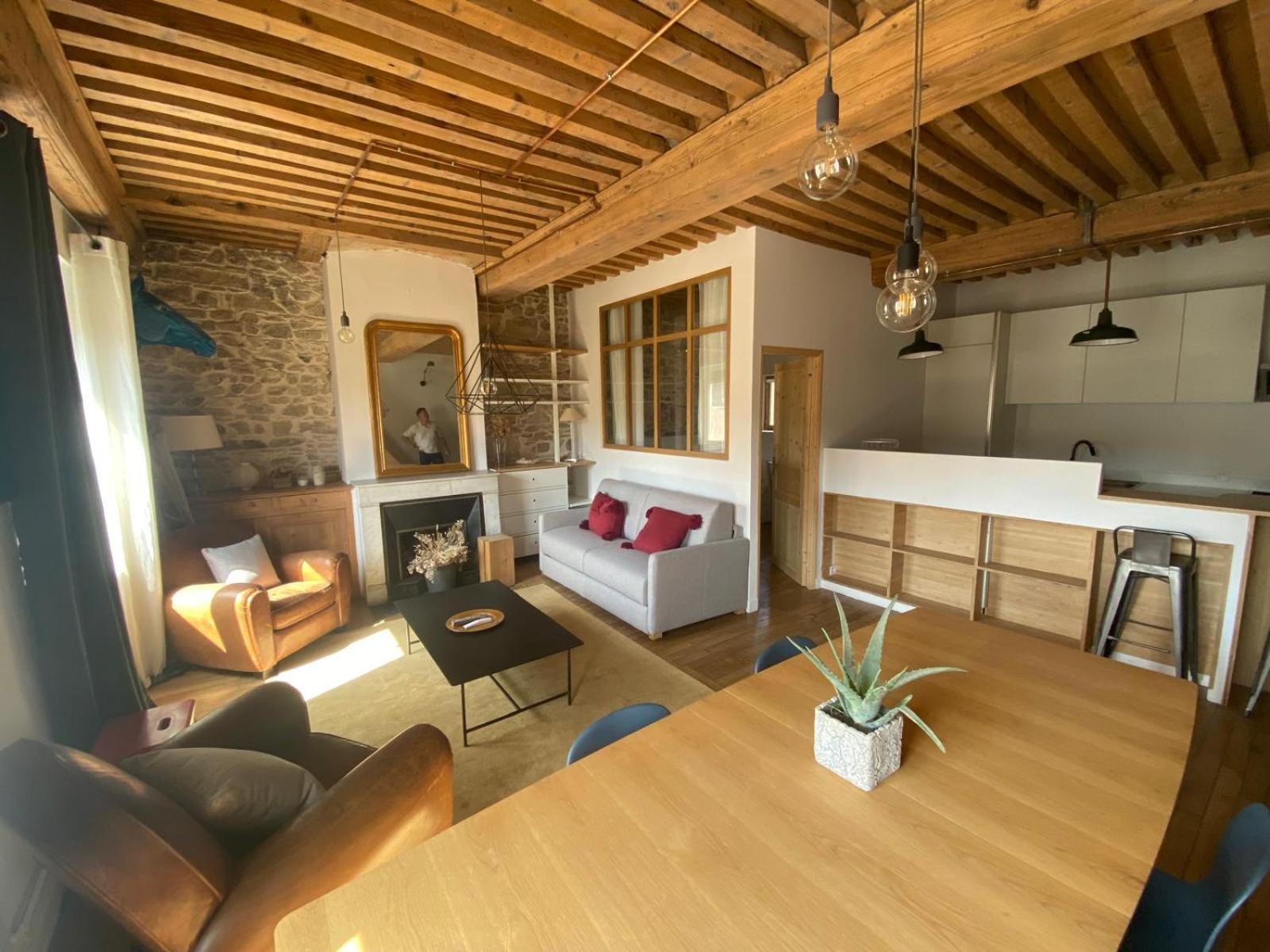 Appartement T3 Hyper Centre De Lyon, Super Vue Fourviere Exterior photo